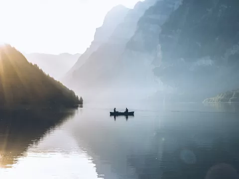 Klöntalersee, Glarus, Switzerland