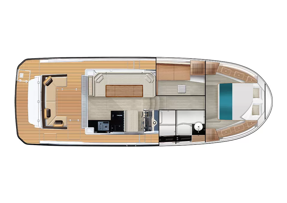Delphia 11 - 1 Cabin & 1 Head